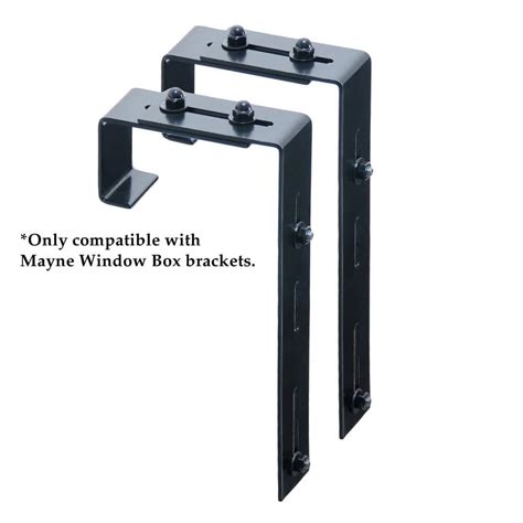 window box mounting brackets|brackets for hanging window boxes.